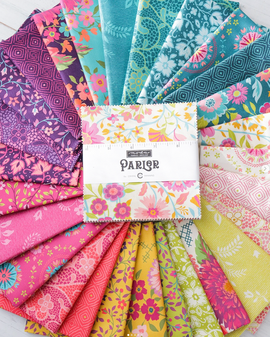 **EARLY RELEASE** Parlor LAYER CAKE by Crystal Manning - MODA **PRE ORDER**