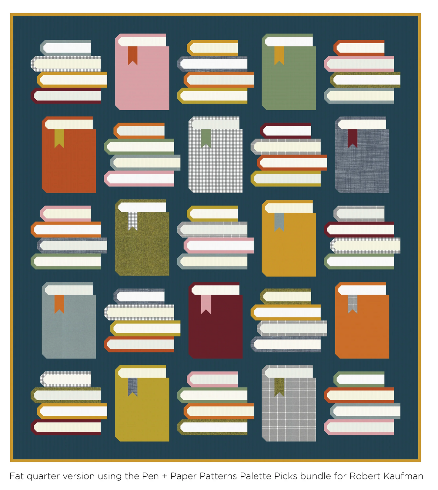 Book Nook Quilt by Pen + Paper Patterns