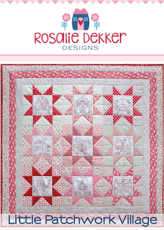Little Patchwork Village with Pre-printd Linen