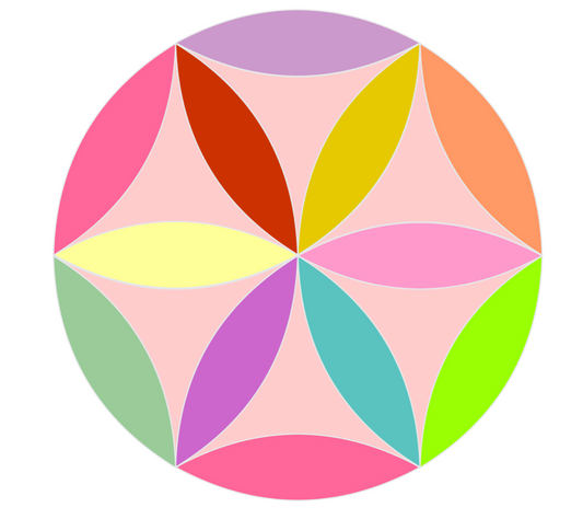 DUET Collection - Joseph's Coat - Patchwork Stamps Set