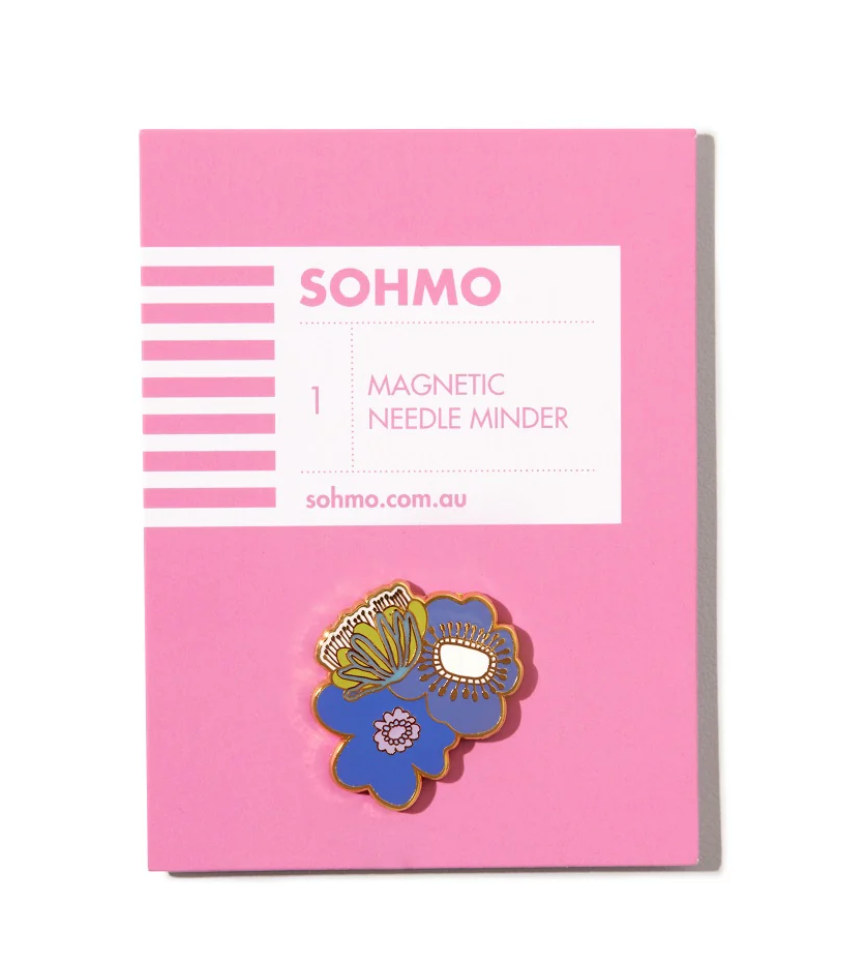 Blooms (Blue) Magnetic Needle Minder - SOHMO