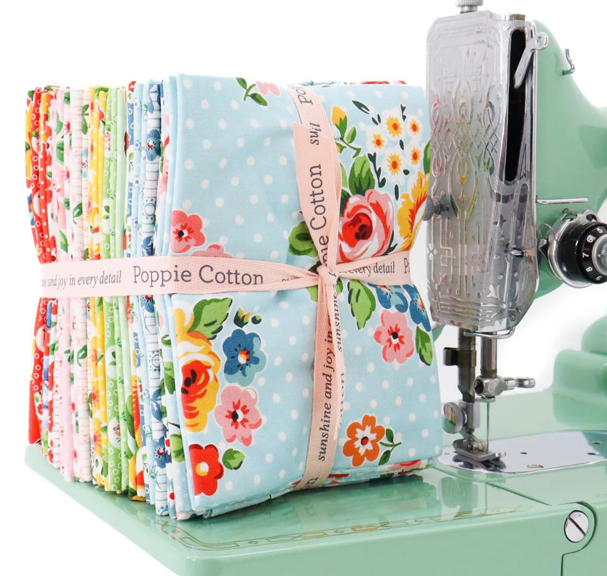 Flower Market 22pc Fat Quarter Bundle by Elea Lutz for Poppy Cotton