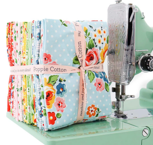 Flower Market 22pc Fat Quarter Bundle by Elea Lutz for Poppy Cotton