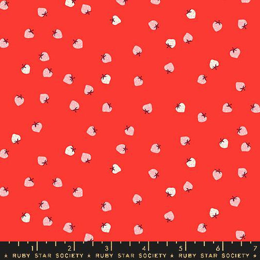 Strawberry Mini Berry in Lollypop by Kimberly Kight of Ruby Star Society