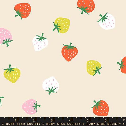 Strawberry Toss in Shell by Kimberly Kight of Ruby Star Society