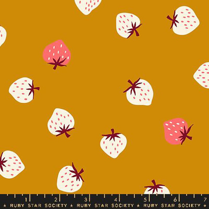 Strawberry Toss in Butterscotch by Kimberly Kight of Ruby Star Society