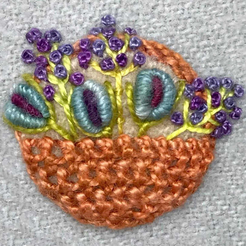 Toned Down Circle Sampler by Sue Spargo - Starter Kit