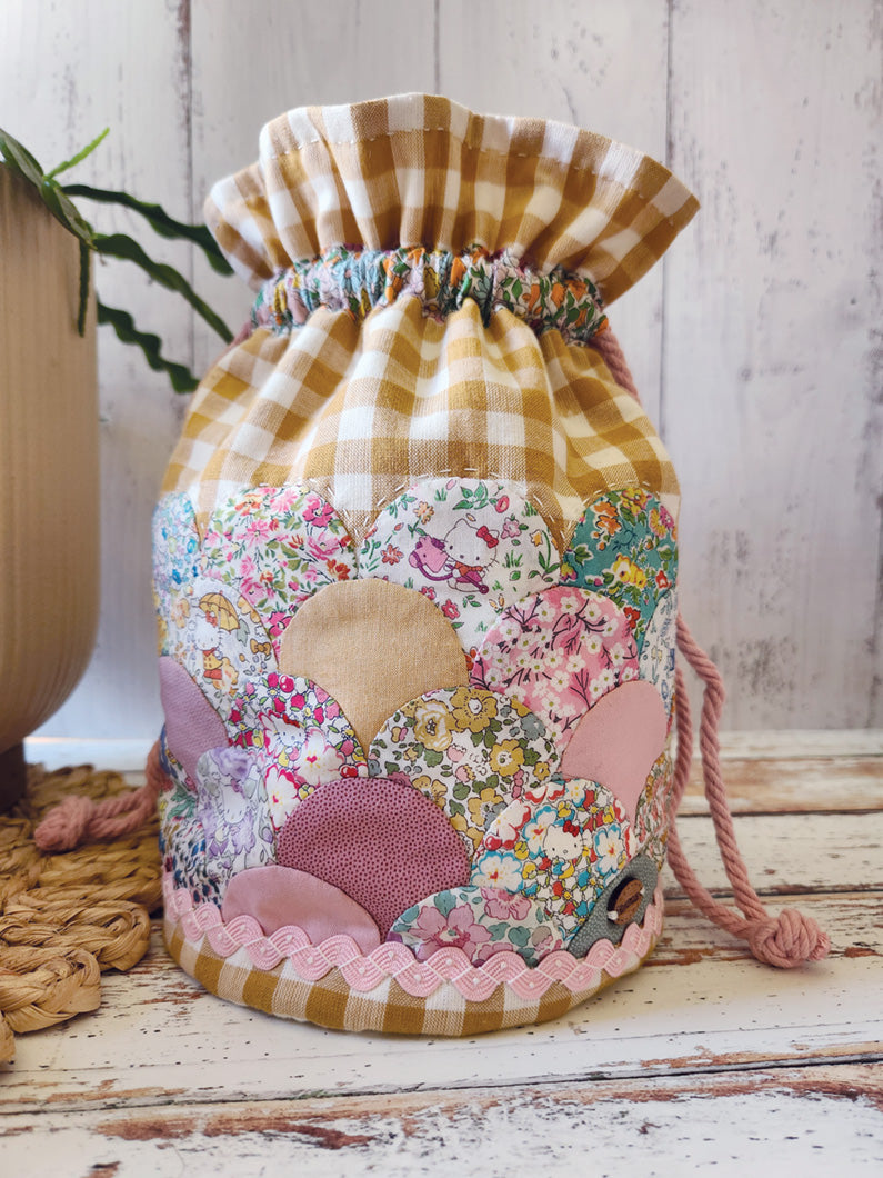 Clara Dilly Bag **LIBERTY Fabric KIT** by Lilabelle Lane Creations