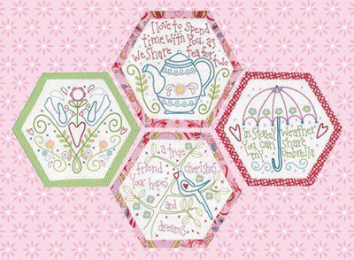 Best Friends Forever BOM *Complete Set* and Monthly Instalments Available by Rosalie Dekker