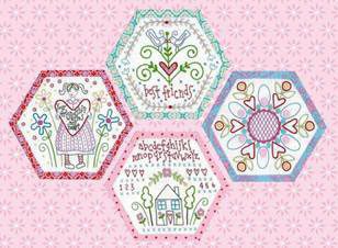Best Friends Forever BOM *Complete Set* and Monthly Instalments Available by Rosalie Dekker