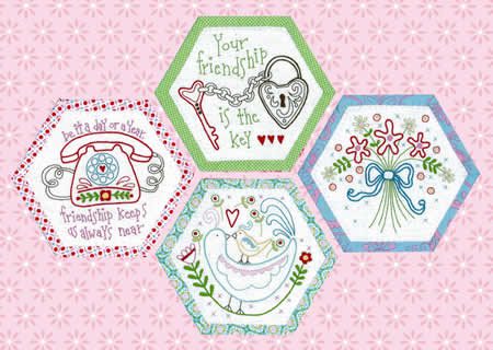 Best Friends Forever BOM *Complete Set* and Monthly Instalments Available by Rosalie Dekker