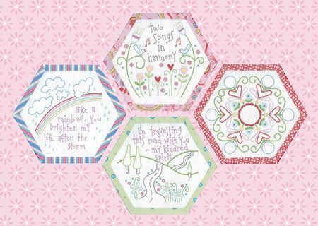 Best Friends Forever BOM *Complete Set* and Monthly Instalments Available by Rosalie Dekker