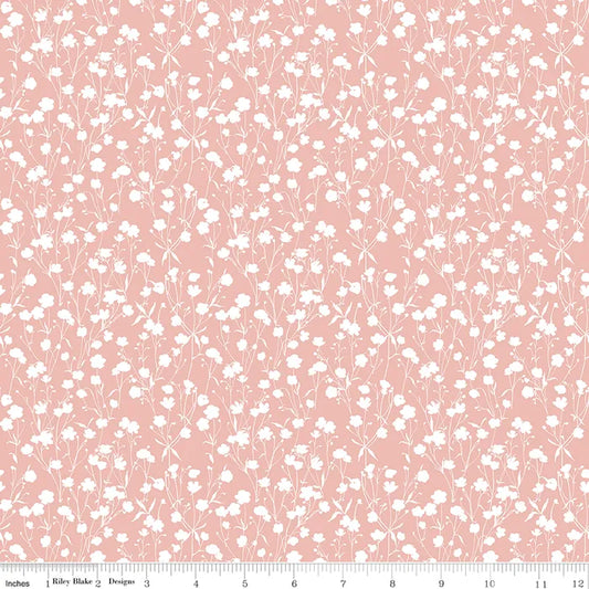 Tonal Coral - Love Me More by Riley Blake Fabrics