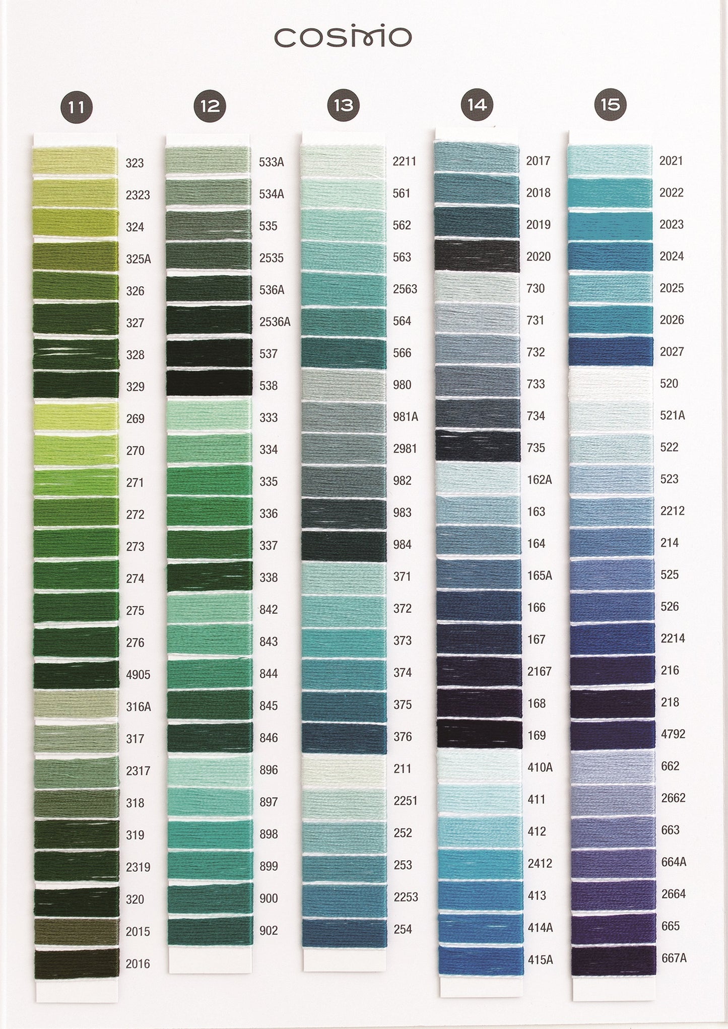 COSMO EMBROIDERY FLOSS 103A