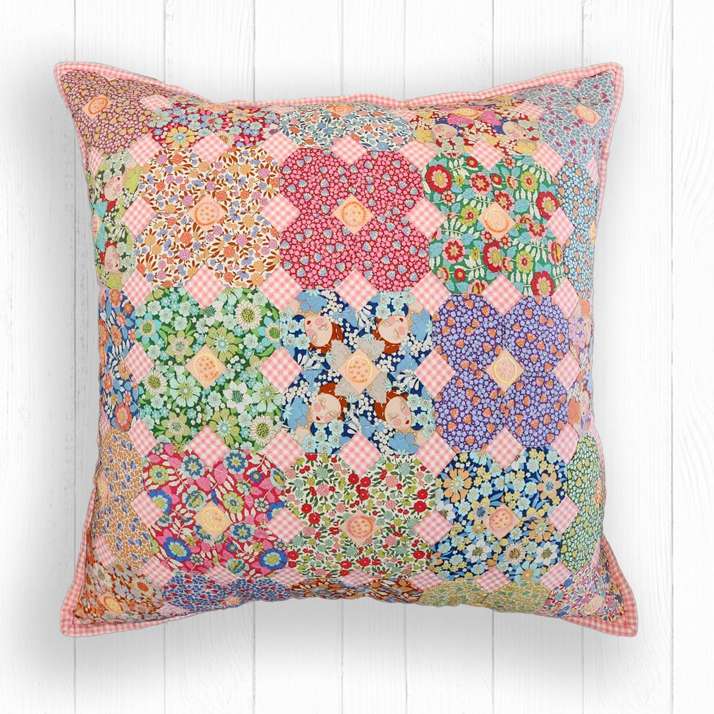 Idyllic Bloom Cushion by Lilabelle Lane Creations Downloadable PDF with SVG Files