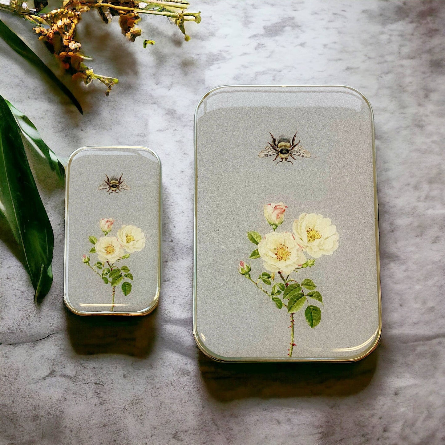 Firefly Notes Tin - Bee and Rose LARGE