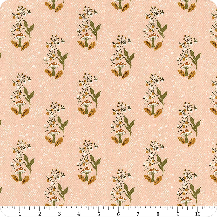 Frivolity -  Mushroom Path - Blush - Moda Fabrics