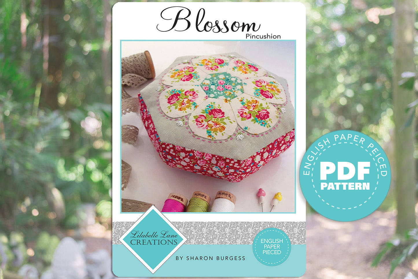 Blossom Pincushion by Lilabelle Lane Creations - Creative Card - Downloadable PDF