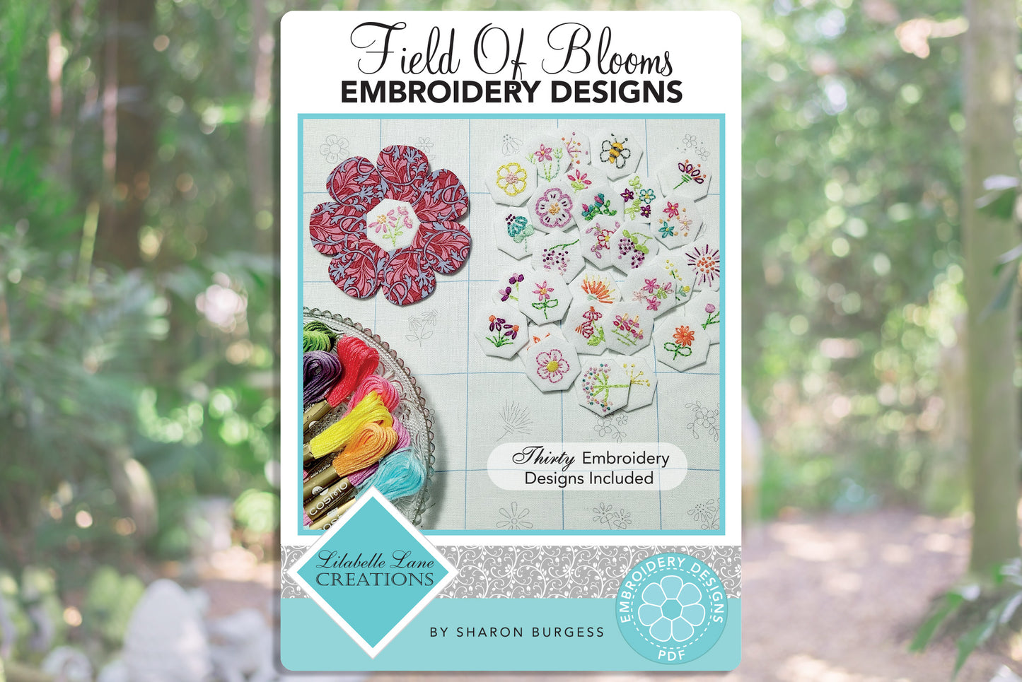 Field of Blooms - Embroidery Designs PDF