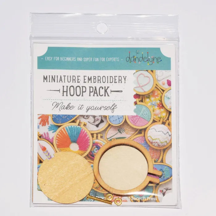 Miniature Embroidery Hoop Set - 4cm / 1.6"