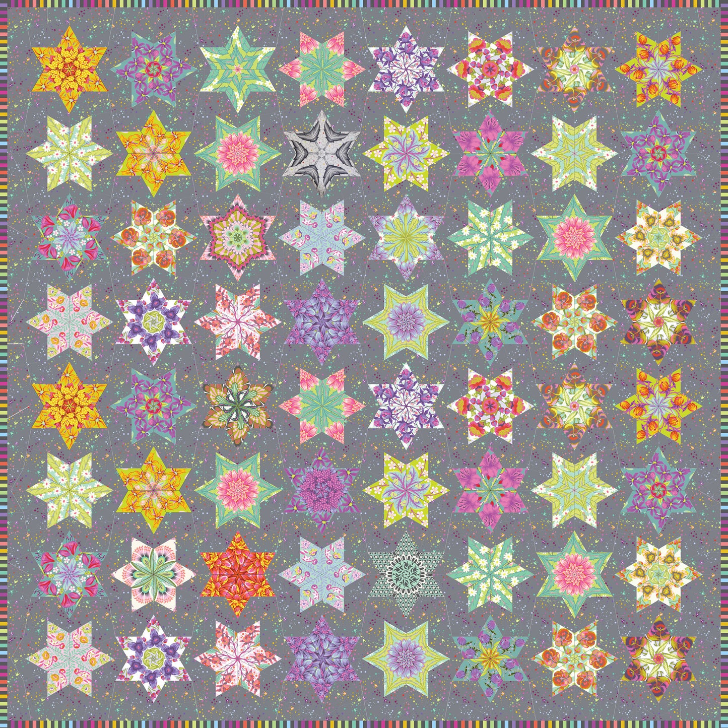 Spinning Stars Quilt by Lilabelle Lane Creations