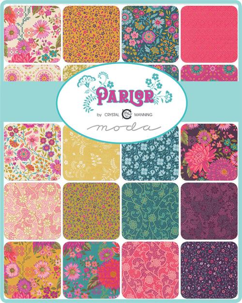 **EARLY RELEASE** Parlor LAYER CAKE by Crystal Manning - MODA **PRE ORDER**