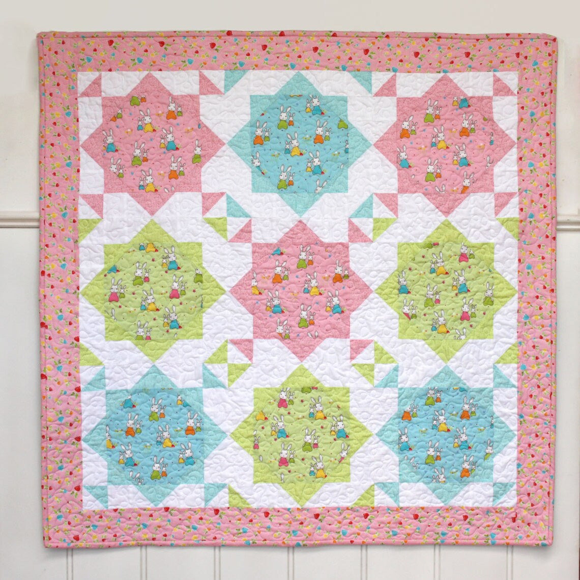 Snuggle Time baby Quilt PDF by Lilabelle Lane Creations