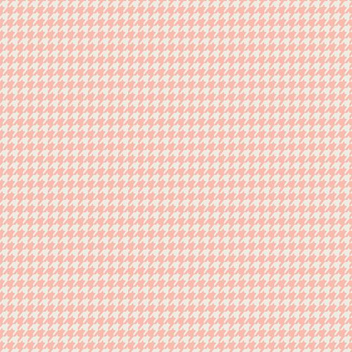 Checkered Elements - Houndstooth - Rose by Art Gallery Fabrics