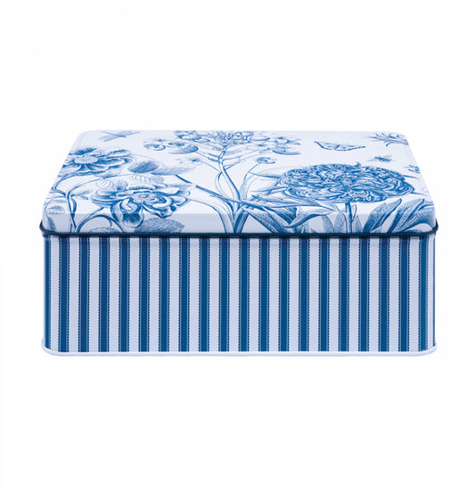 Sanderson Etchings and Roses Tin - Sewing Tin