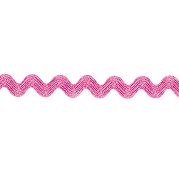 Ric Rac - 8mm - Bright Pink