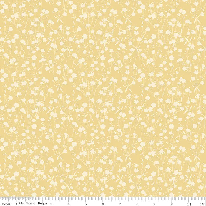 Tonal Yellow - Love Me More by Riley Blake Fabrics